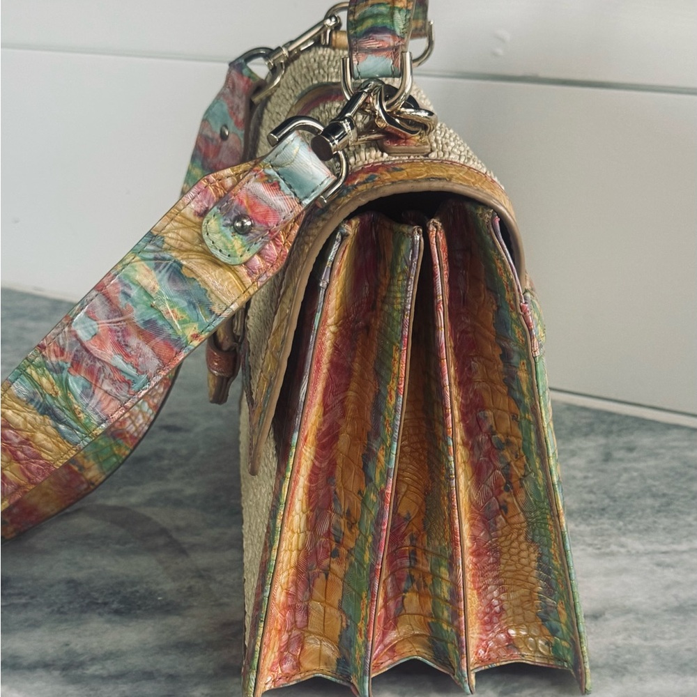 Brahmin Satchel Salt Water Taffy - Picture 5 of 5